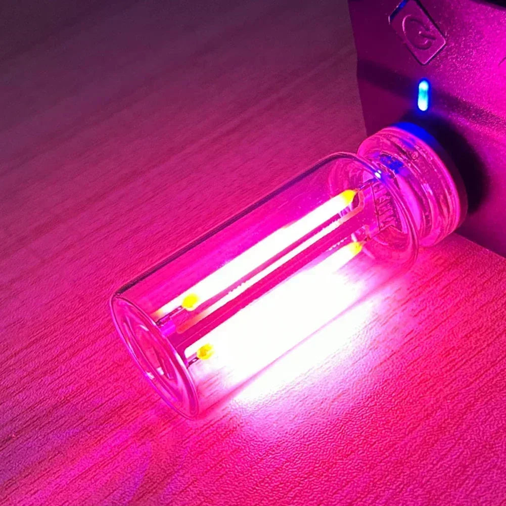 Retro LED Edison Bulb Night Light Camping Incandescent Decorative LED Lighting Retro USB LED Filament Touch Dimming Bulb 5V