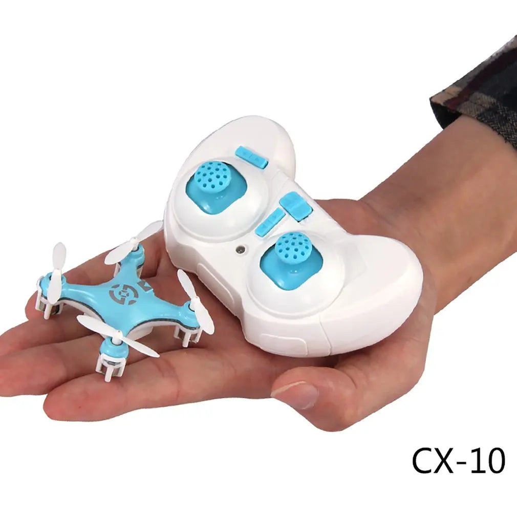 CX-10 Mini  Rc Drone 2.4g 4CH RC Remote Control Quadcopter Helicopter Drone CX 10 LED Toys Gift For Children Toys Christmas Gift