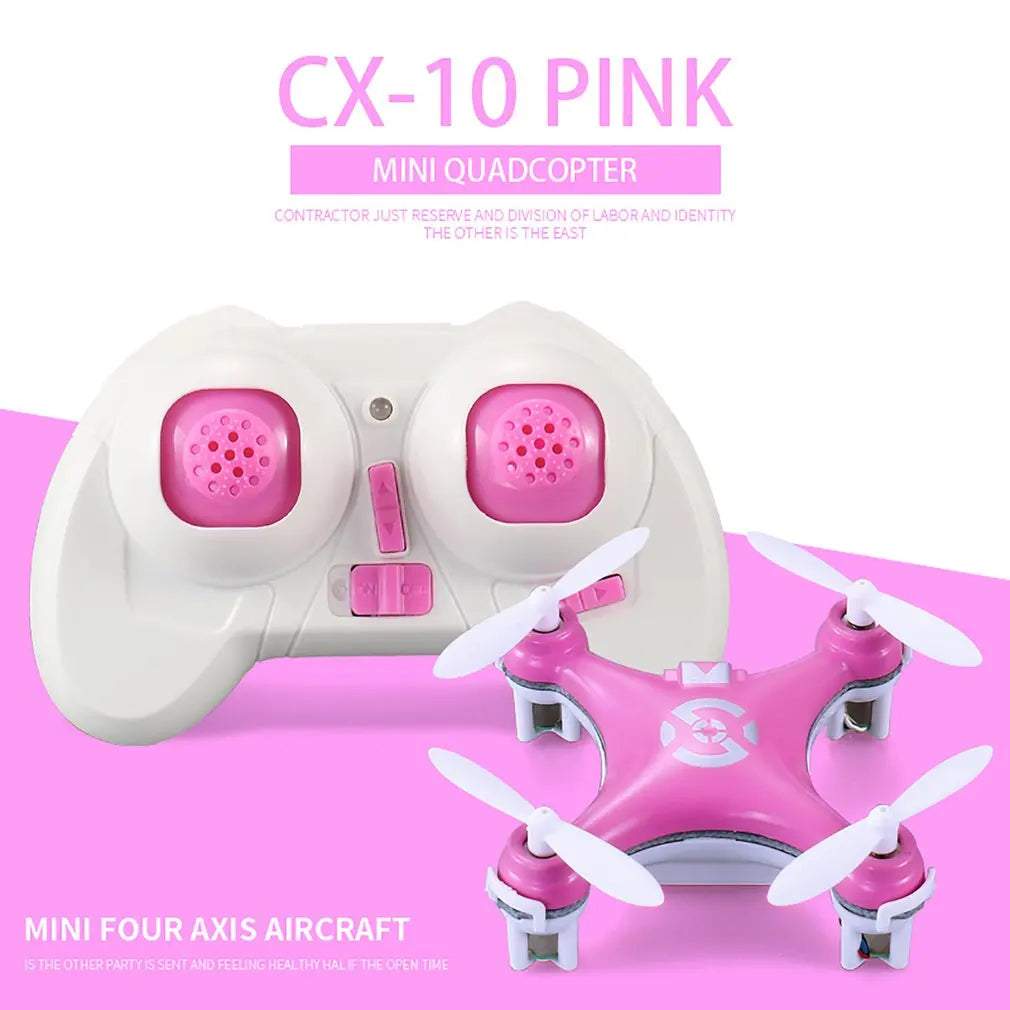 CX-10 Mini  Rc Drone 2.4g 4CH RC Remote Control Quadcopter Helicopter Drone CX 10 LED Toys Gift For Children Toys Christmas Gift