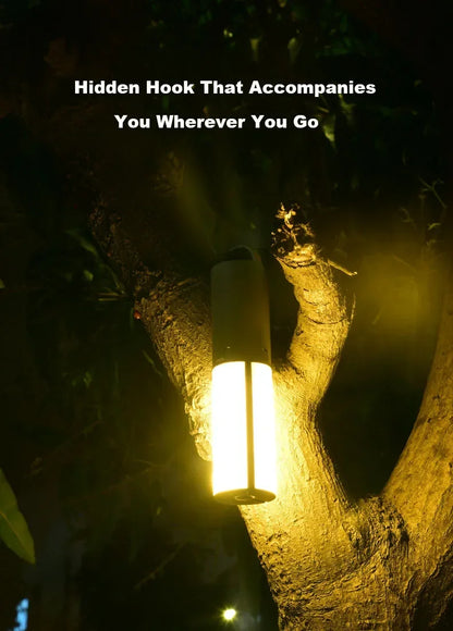 Folding Outdoor Camping Lamp Rechargeable Emergency Lamp High Capacity Lighting Torch Portable Tent Hanging Light Lantern