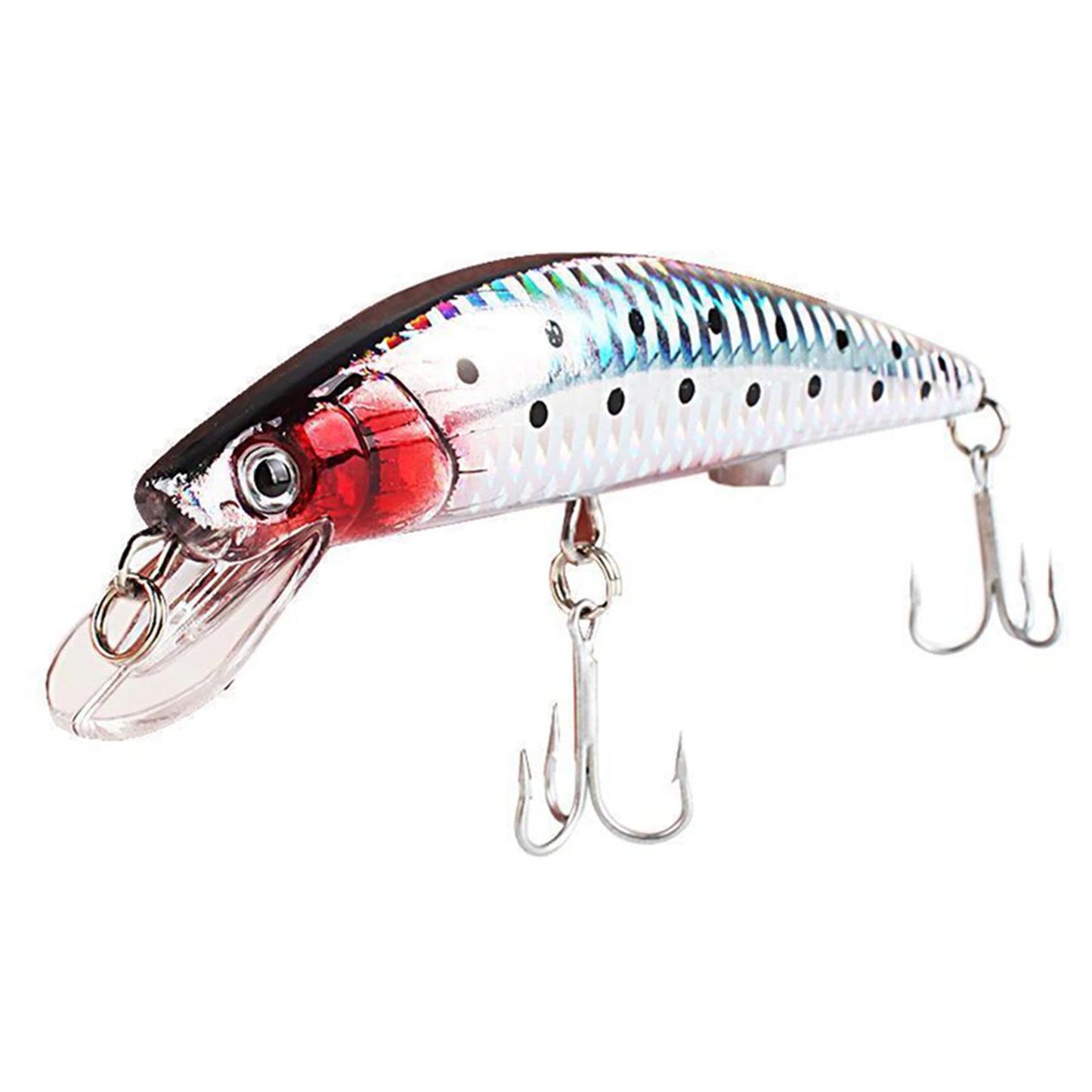 Electric Vibration Fishing Lure USB Charging Water Fish Bait Artificial Swimbait with LED Light for Freshwater Saltwater Fishing