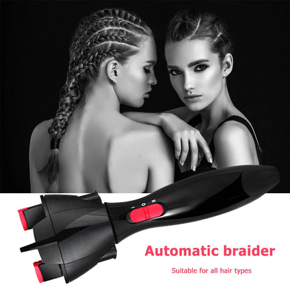 Portable Electric Hair Braider DIY Hair Styling Tools ABS Automatic Twist Knitted Braiding Machine Battery Powered