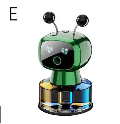 Car Air Freshener AI Rechargeable Car Aroma Diffuser Smart Eyes 4 Levels Of Adjustable Intelligent Car Diffuser Air Freshener