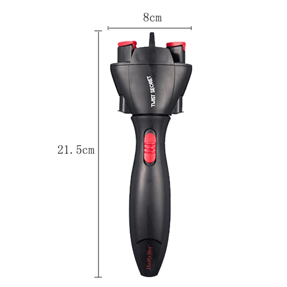 Portable Electric Hair Braider DIY Hair Styling Tools ABS Automatic Twist Knitted Braiding Machine Battery Powered