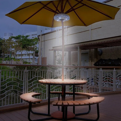 Patio Umbrella Lights 28 LED 3 Lighting Modes Detachable Umbrella Lights Outdoor Camping Lights Courtyard Garden Emergency Light