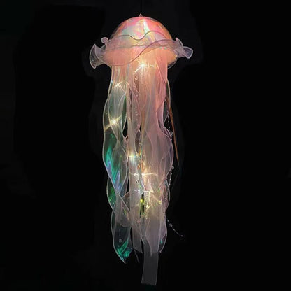 1-5PCS LED Jellyfish Lamp Portable Flower Light Girl Room Atmosphere Decoration Lamp Bedroom Night Lamp Home Decoration Decor
