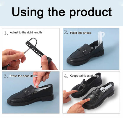 Portable Shoe Holder Shoe Widener Wrinkle Resistant Shoe Tree Stretcher Anti-deformation for Leather Shoes Casual Sports Shoes