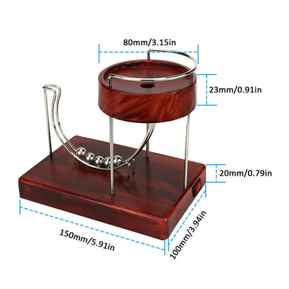 Machine Perpetual Motion Creative Decor Electric Perpetual Energy Model Gifts Office Ornament Plastic Sculpture