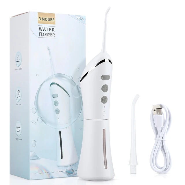 YOUPIN Oral Irrigator Water Flosser Electric Dental Whitening USB Rechargeable Gums Care Portable Cordless Jet Tooth Scaler New