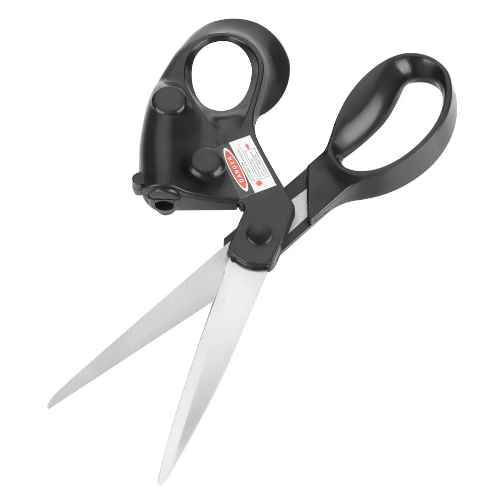 【New】Laser Guided Sewing Cut Professional Laser Guided Sewing Cut Straight Fast Fabric Paper Crafts Scissor