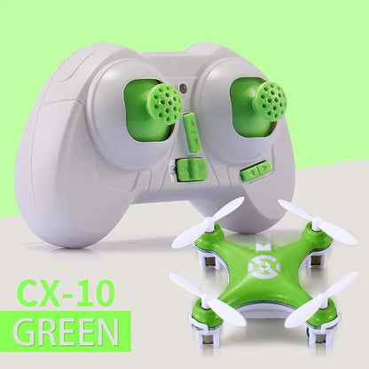 CX-10 Mini  Rc Drone 2.4g 4CH RC Remote Control Quadcopter Helicopter Drone CX 10 LED Toys Gift For Children Toys Christmas Gift