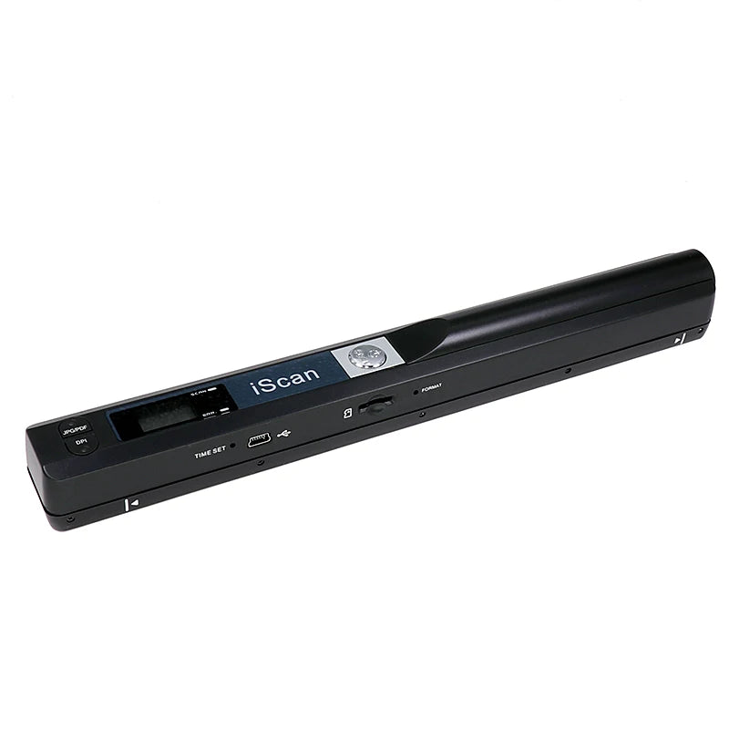 iScan Mini Portable Scanner 900DPI LCD Display JPG/PDF Format Document Image Iscan Handheld Scanner A4 Book Scanner