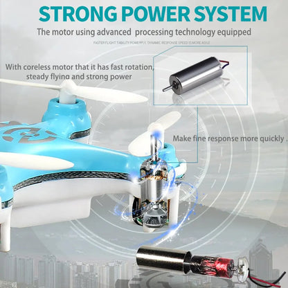 CX-10 Mini  Rc Drone 2.4g 4CH RC Remote Control Quadcopter Helicopter Drone CX 10 LED Toys Gift For Children Toys Christmas Gift