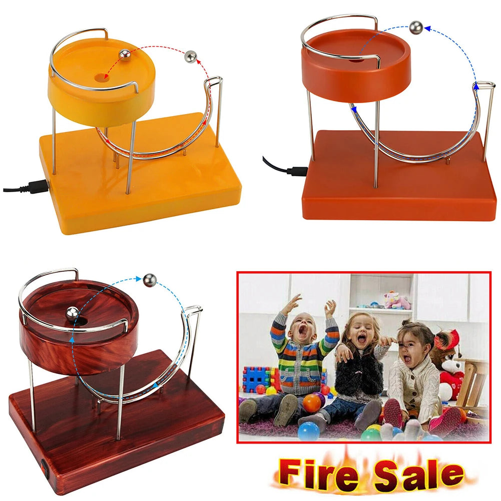 Machine Perpetual Motion Creative Decor Electric Perpetual Energy Model Gifts Office Ornament Plastic Sculpture