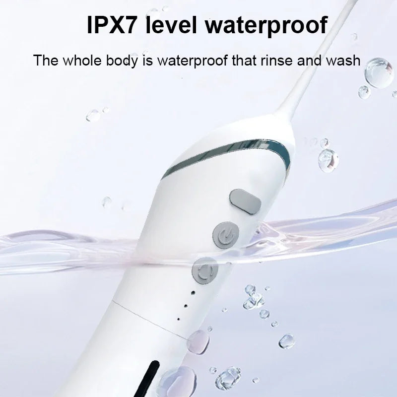 YOUPIN Oral Irrigator Water Flosser Electric Dental Whitening USB Rechargeable Gums Care Portable Cordless Jet Tooth Scaler New
