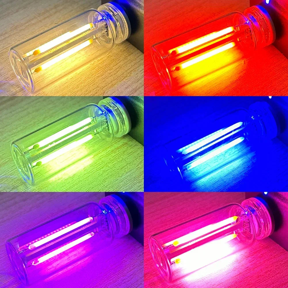 Retro LED Edison Bulb Night Light Camping Incandescent Decorative LED Lighting Retro USB LED Filament Touch Dimming Bulb 5V