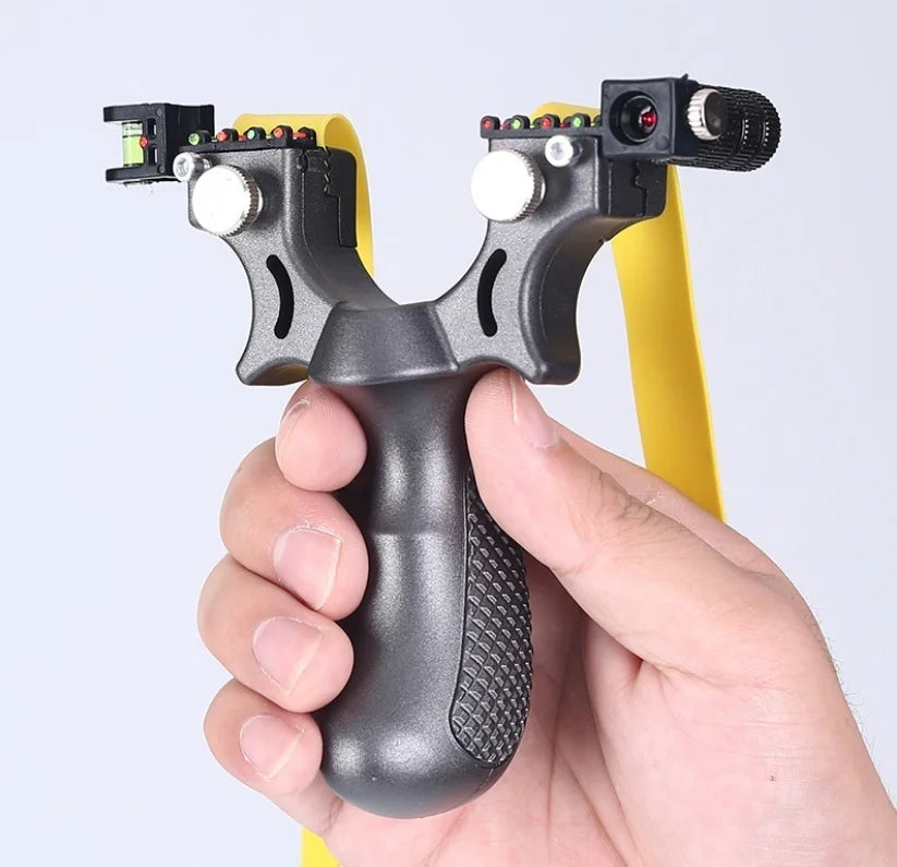 New Outdoor Hunting Shooting Slingshot Laser Aiming Slingshot
