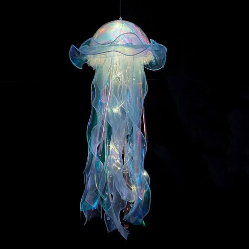 1-5PCS LED Jellyfish Lamp Portable Flower Light Girl Room Atmosphere Decoration Lamp Bedroom Night Lamp Home Decoration Decor