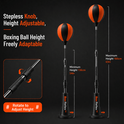 BoxReflex™ - Freestanding Reflex Speed Punching Bag