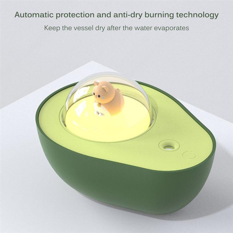 Avocado Mini USB Humidifier & Night Light