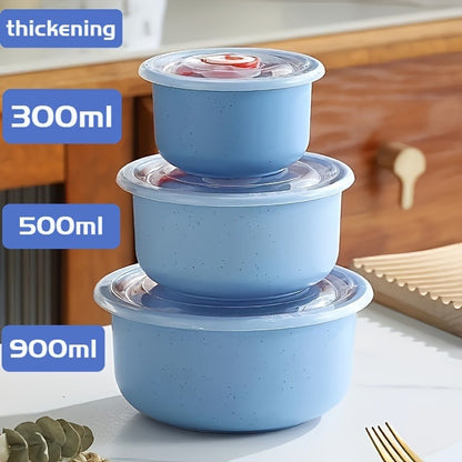 Eco-Friendly Wheat Straw Bowls for Food Storage