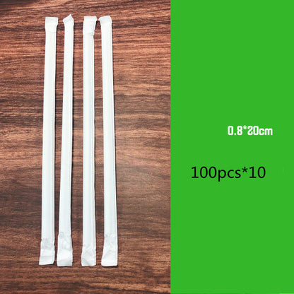 Eco-Friendly Bamboo Fiber Drinking Straws