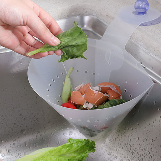 Eco-Friendly Foldable Sink Filter with Suction Cup