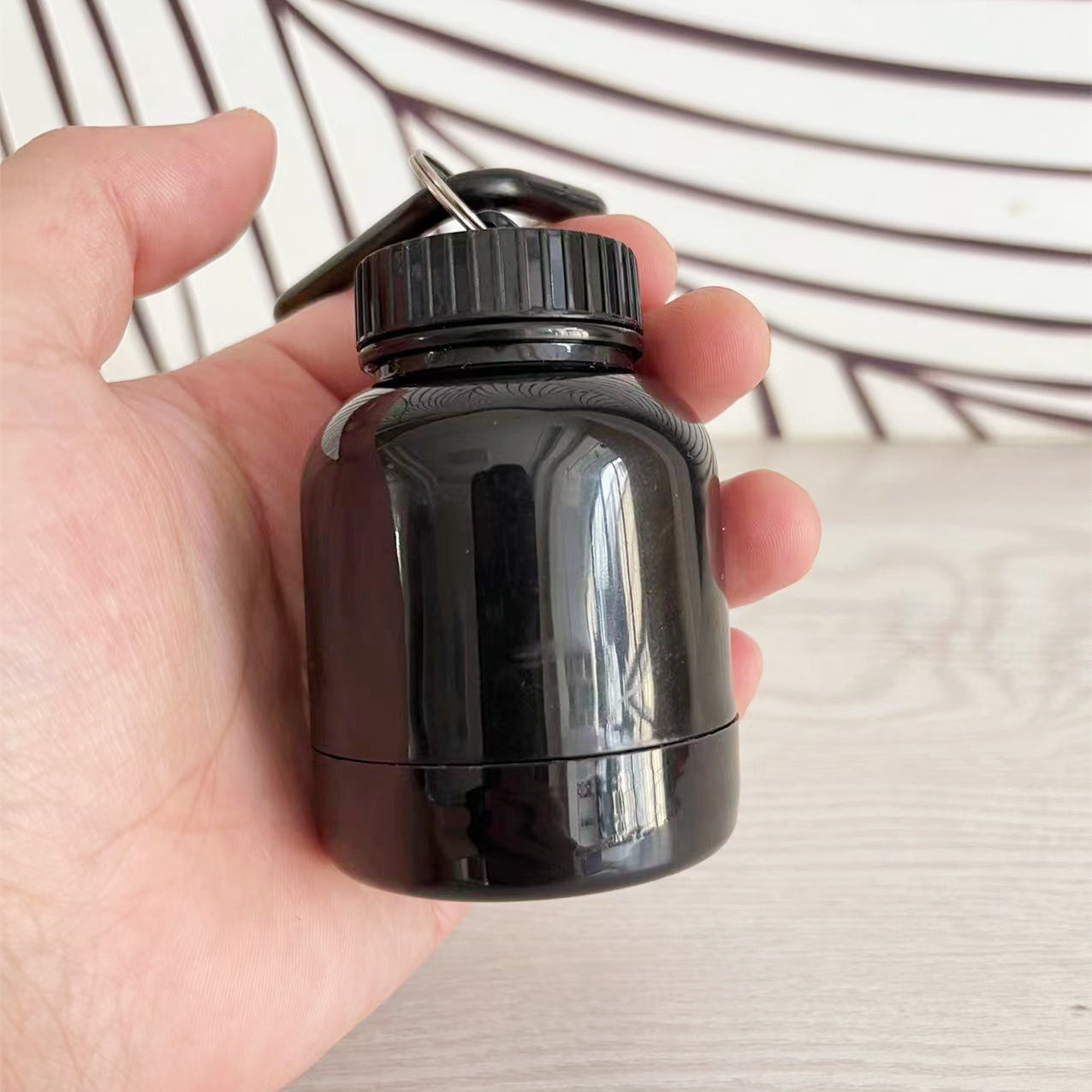 Eco-Friendly Keychain Funnel for Protein Powder