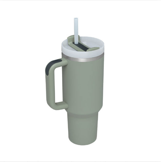 Insulated Travel Mug with Handle - Eco-Friendly