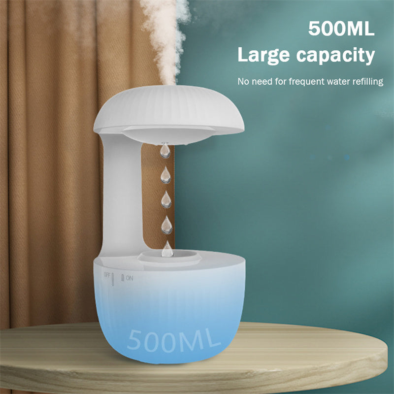 Anti-Gravity Water Droplet Humidifier - Eco-Friendly, Energy Efficient, Smart Control
