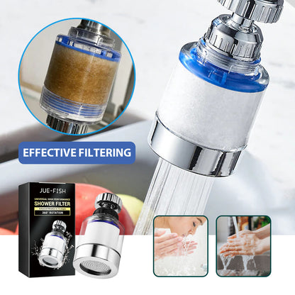 Rotating Head Faucet Filter for Healthier Skin & Hair
