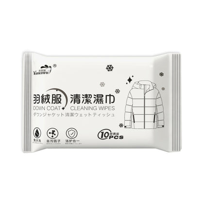 Eco-Friendly Down Coat Cleaning Wipes