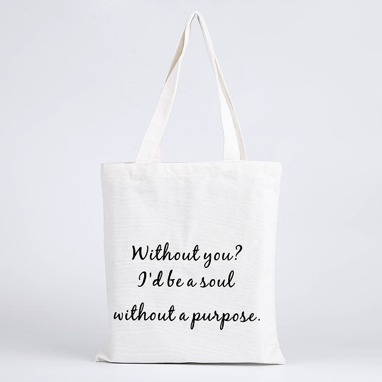 Eco-Friendly Reusable Cotton Tote Bag - Sustainable Shopping Solution