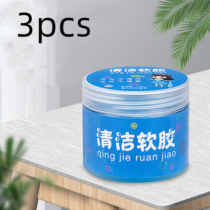 Eco-Friendly Blue Cleaning Gel for Dust & Debris