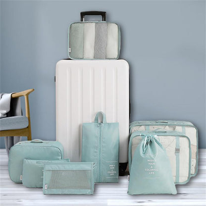 Eco-Friendly Travel Packing Cubes & Bags Set for Sustainable Organization