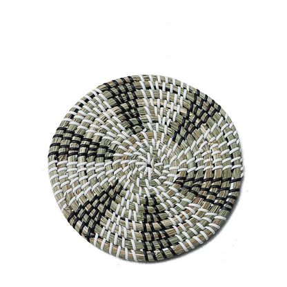 Eco-Friendly Woven Straw Coasters for Sustainable Dining