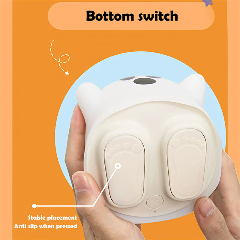 Silicone Touch Sensor LED Night Light for Kids
