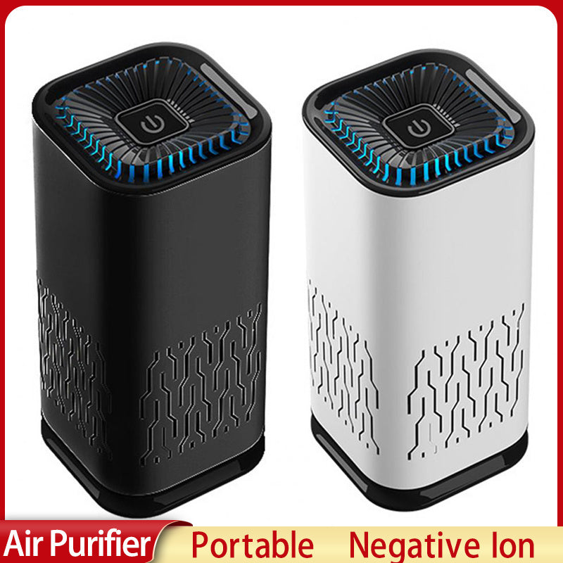 Compact Car Air Purifier - Enhance Air Quality On-the-Go