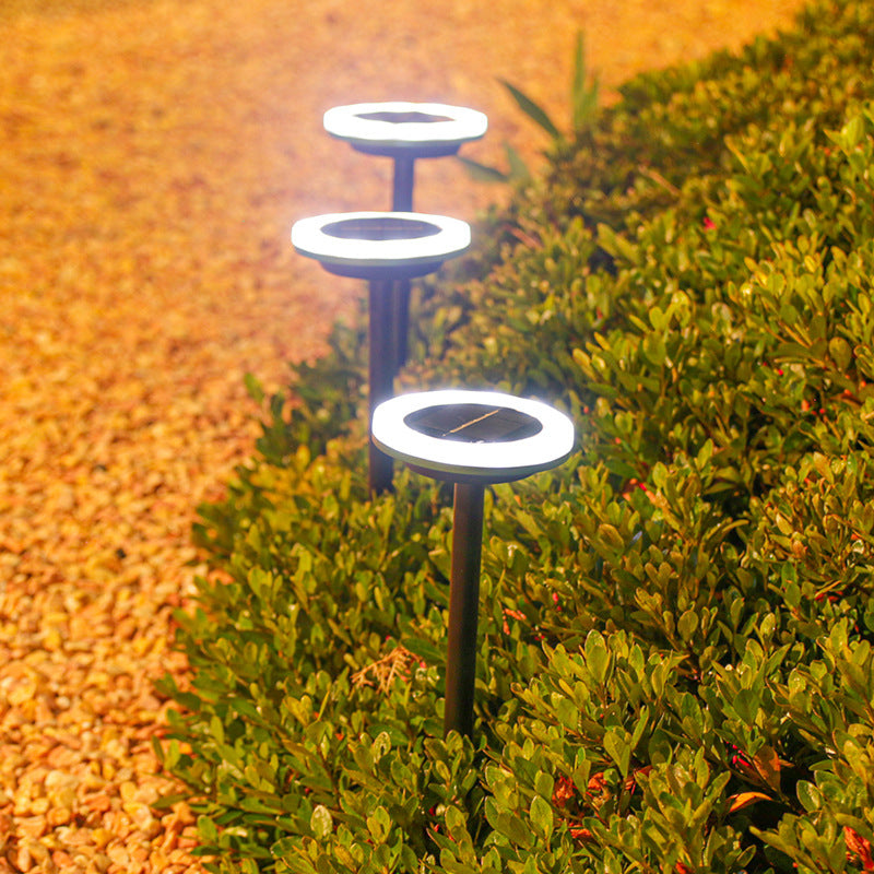 Solar-Powered Multicolored LED Garden Lights - Eco-Friendly Outdoor Lighting