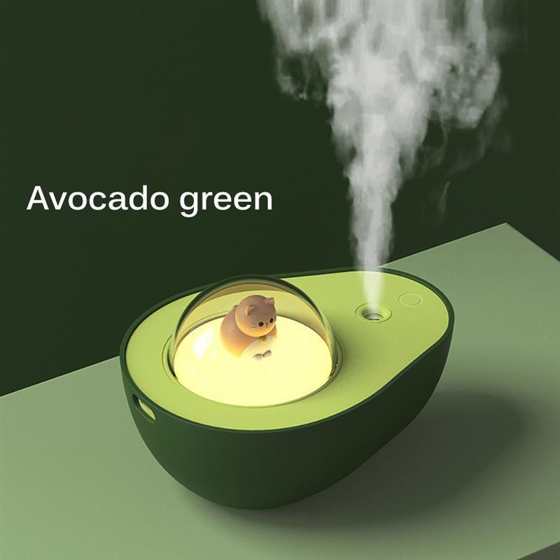 Avocado Green Humidifier with Eco-Friendly Design