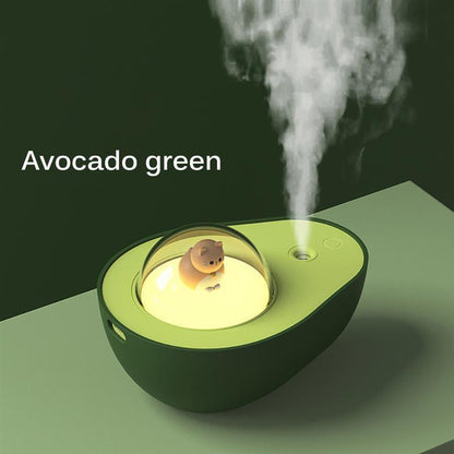 Avocado Green Humidifier with Eco-Friendly Design