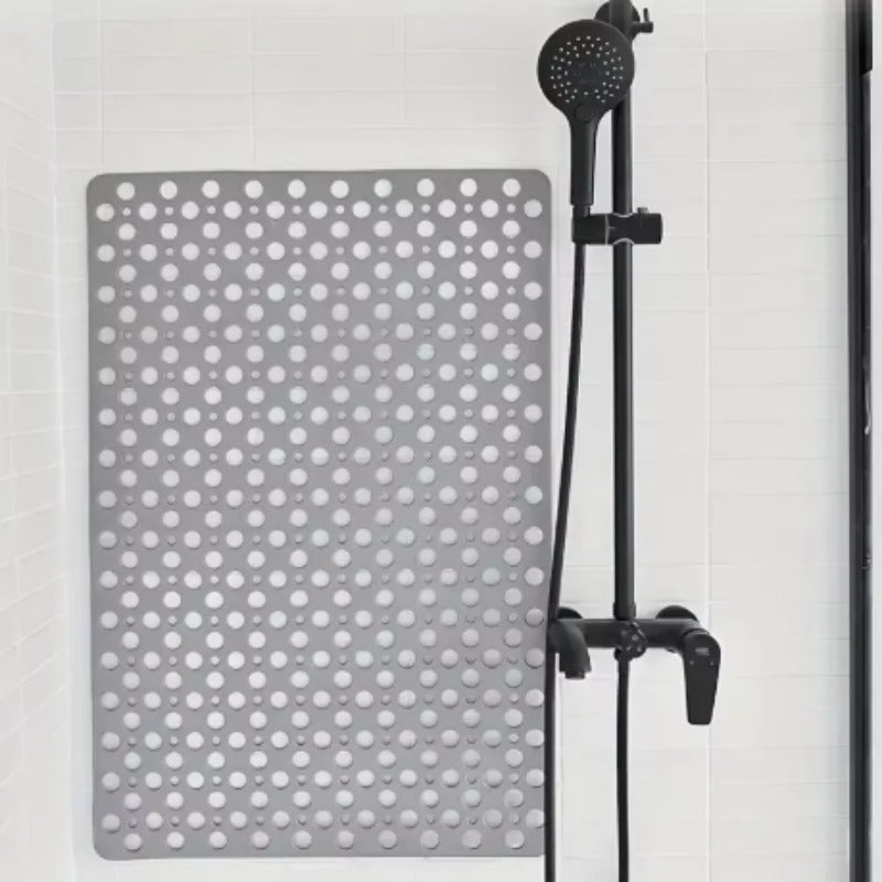 Non-Slip Bathroom Mat with Suction Cups – 90×60 cm – Anti-Fall TPE Shower Pad