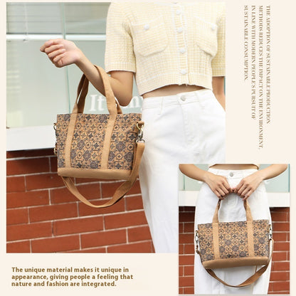 Eco-Friendly Cork Crossbody Bag - Stylish & Sustainable