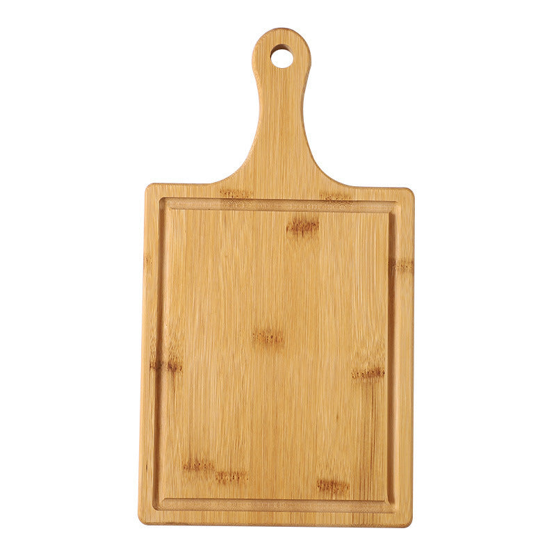 Eco-Friendly Bamboo Dessert and Pizza Serving Tray
