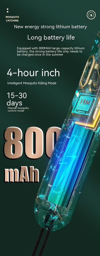 Eco-Friendly 3-in-1 Mosquito Killing Lamp & Swatter