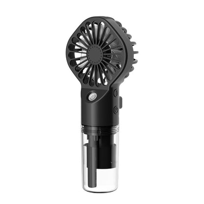 Portable Spray Fan with Misting Function for Instant Cooling
