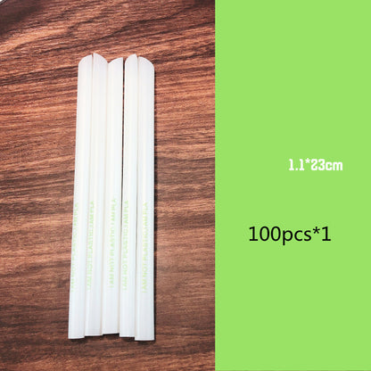 Eco-Friendly Bamboo Fiber Drinking Straws