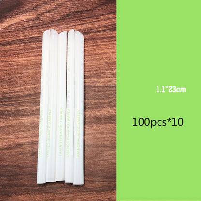 Eco-Friendly Bamboo Fiber Drinking Straws