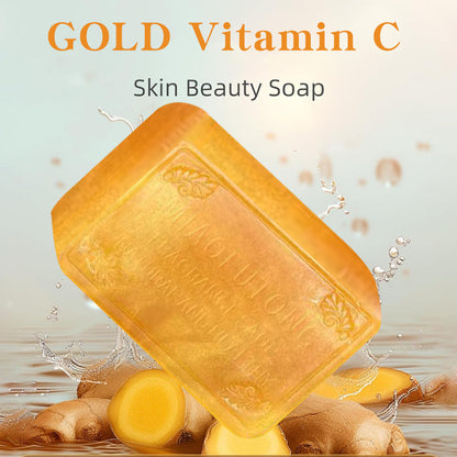 Gold Natural Soap Bar - Eco-Friendly, Biodegradable, Plastic-Free