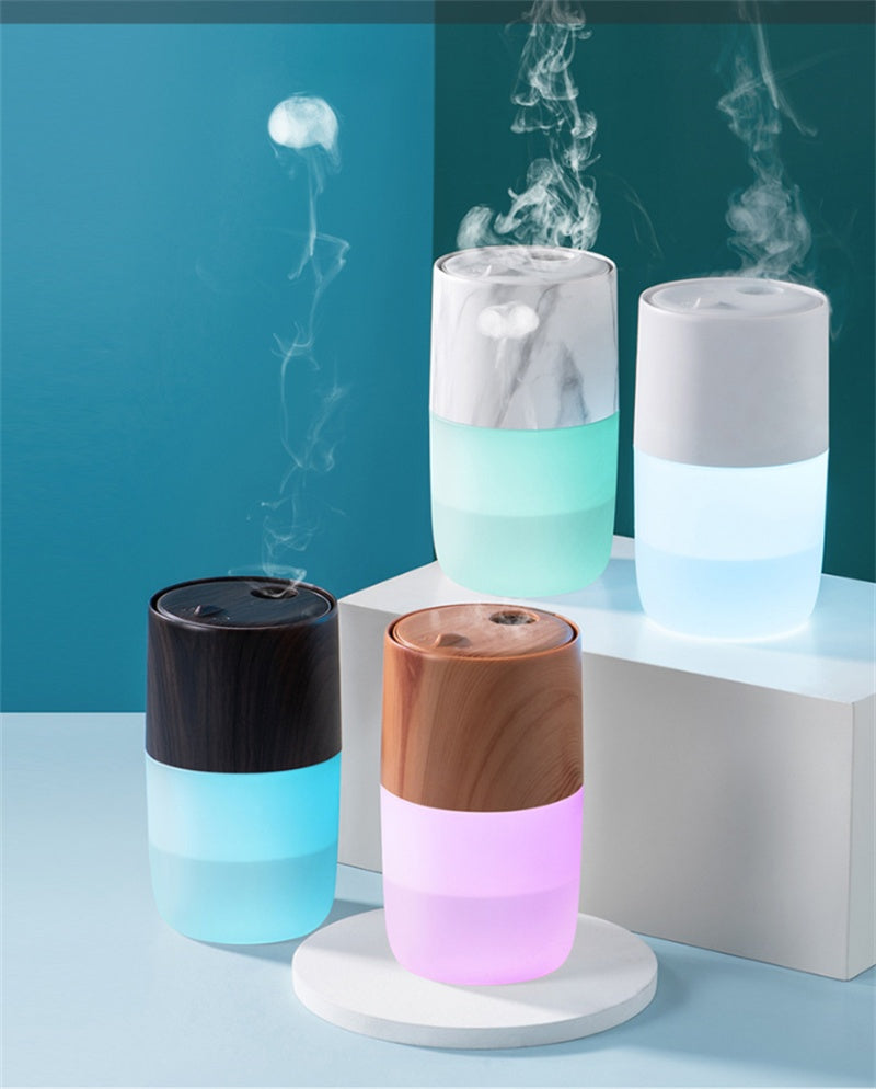 Ultrasonic Humidifier with Water-Saving Technology and Night Light
